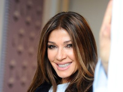Un físico de acero: Catherine Fulop hizo alarde de sus encantos a través de este imperdible material