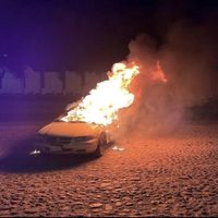 Bloqueos con autos incendiados en San Juan de los Lagos tras tiroteo entre policías y criminales