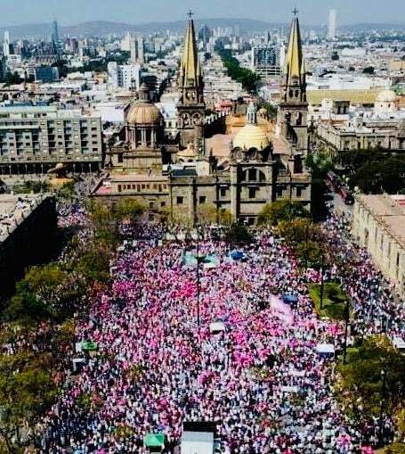 La protesta de este domingo