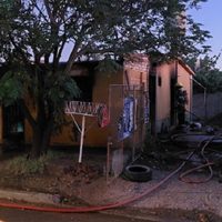 Un incendio dejó a una mujer con quemaduras graves