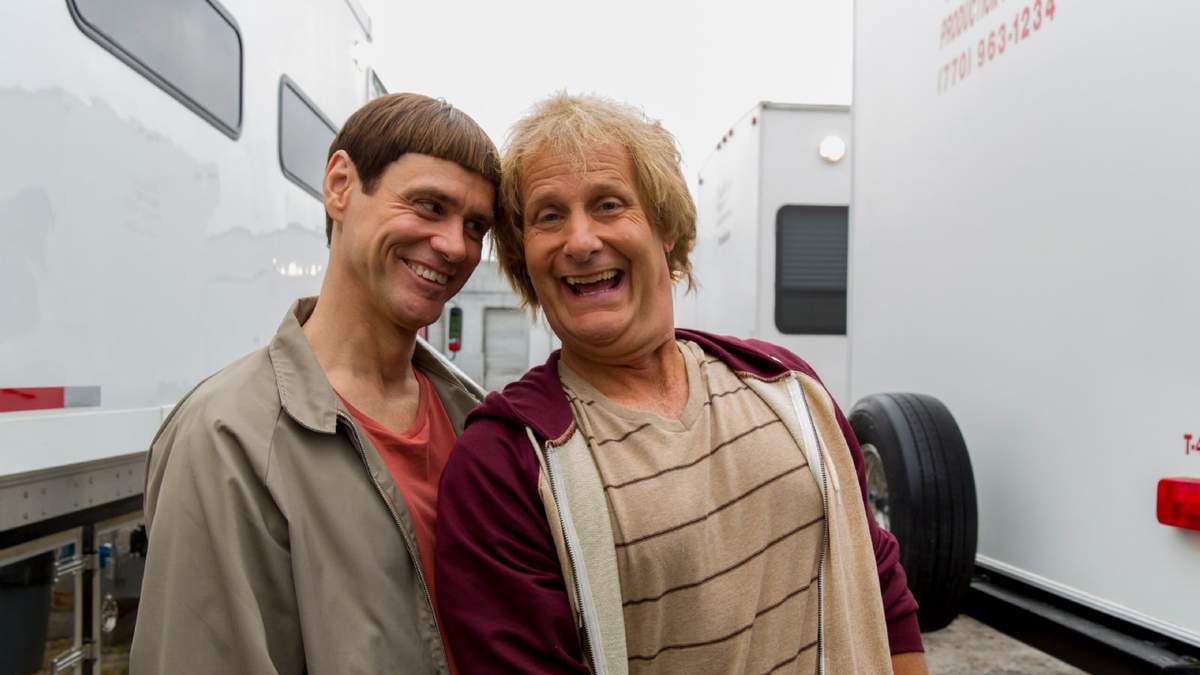 Jim Carrey y Jeff Daniels. Fuente: (Instagram)
