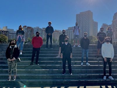 Mar del Plata: alumnos de último año reclamaron por la vuelta a clases presenciales