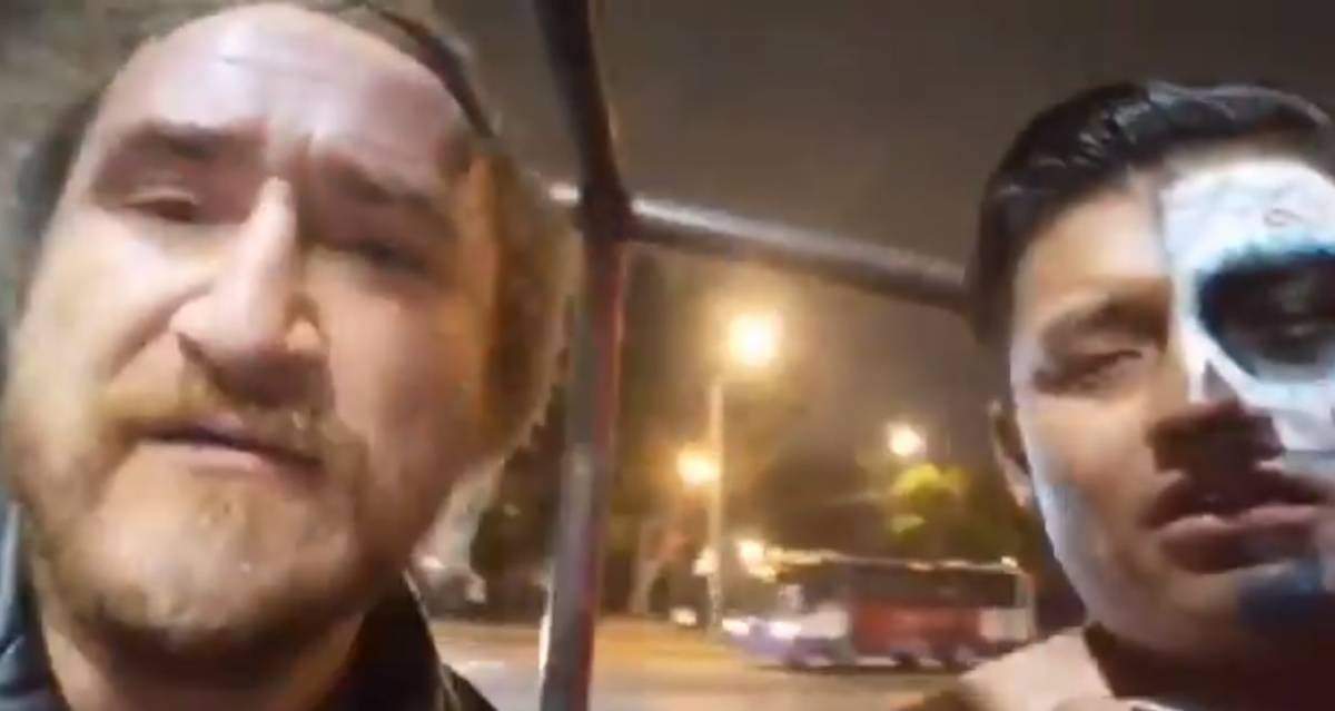 Los youtubers "Rata política" y "Cerdo fifí". Foto: captura de video