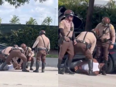Policía que arrestó a Tyreek Hill, jugador de los Dolphins, es investigado y separado de su cargo