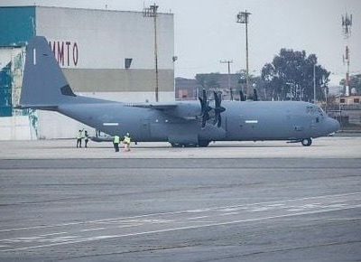 Registros oficiales confirman: el Senado no autorizó la entrada de un avión Hércules de EU a Toluca