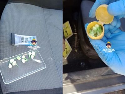 Encontraron drogas y municiones en el auto secuestrado en el barrio Confluencia