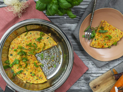 Tortilla de verduras: alejate de la versión clásica con esta receta infaltable para el almuerzo del finde