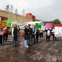 Caso Axe Ceremonia: posponen audiencia y familias afectadas protestan en el Poder Judicial