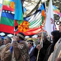 Marcha contra la “violencia mapuche” en Neuquén