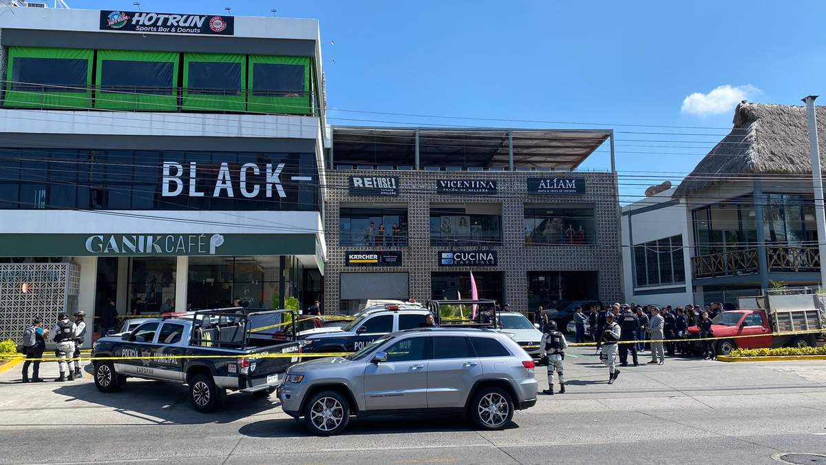 El lugar donde fue ultimado el subdirector operativo de la Policía de Zapopan, Carlos Manuel Flores