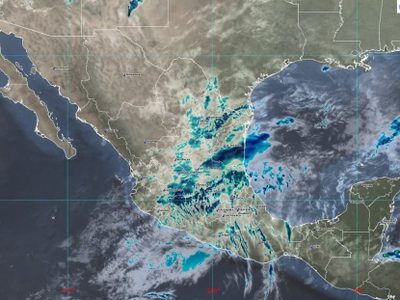 Frente frío #13 provocará lluvias muy fuertes en Chiapas y Veracruz este jueves