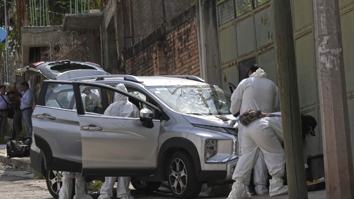 Así quedó la camioneta de Fernando García Fernández