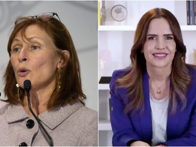 Tatiana Clouthier y Clara Luz Flores se aíslan tras convivir con AMLO