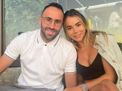 Amor puro: la postal de Jesy Sterling y David Ospina que causó ternura