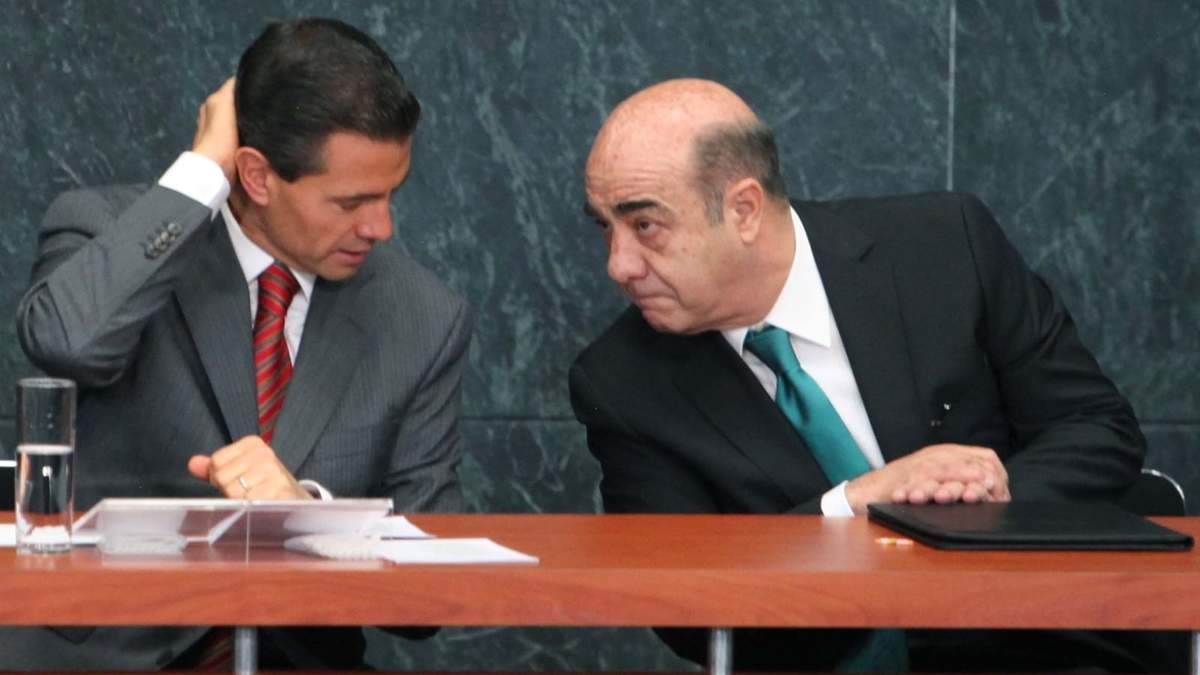 Enrique Peña Nieto y Jesús Murillo Karam