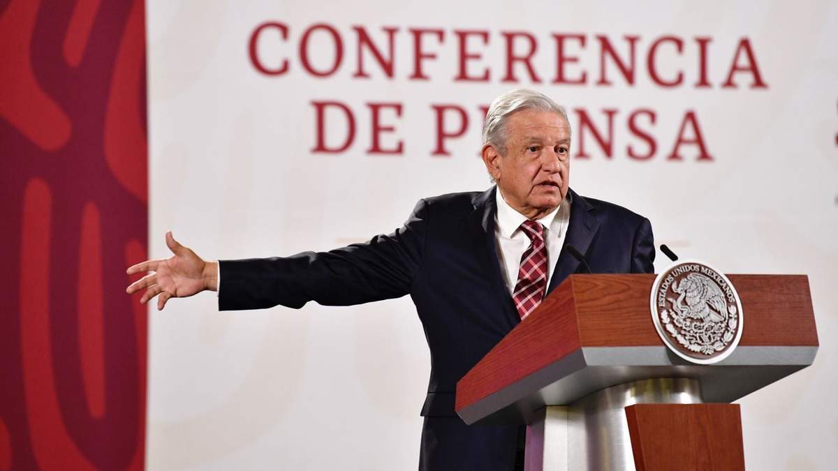 El presidente López Obrador
