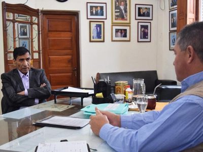 El intendente José Rioseco firmó un convenio que beneficia a Cutral Co en materia cultural
