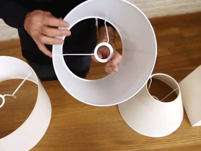 Con una pantalla de lámpara y un frasco de vidrio vacío: creá esta divino terrario para tu habitación o living