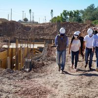 Nuevos avances en la obra de Planta de Tratamientos de Líquidos Cloacales de Zapala