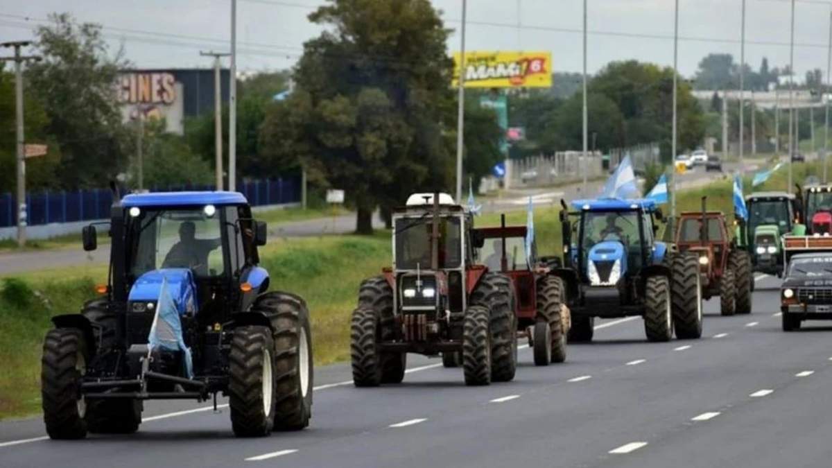 "Tractorazo". Fuente: (Twitter)