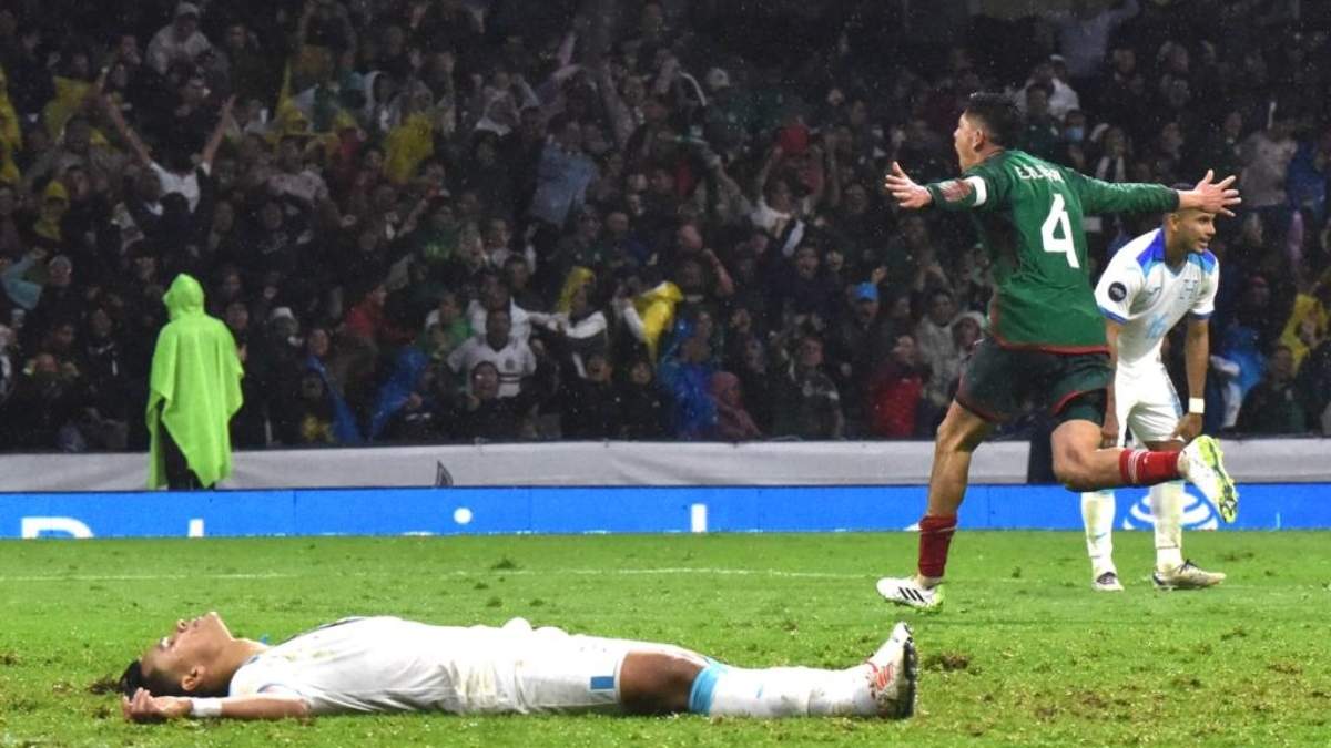 El partido México vs. Honduras