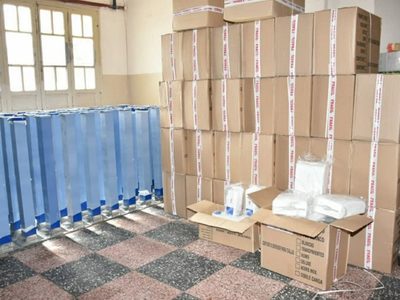 En Zapala se recibieron los insumos para las escuelas, para cumplir con el protocolo covid