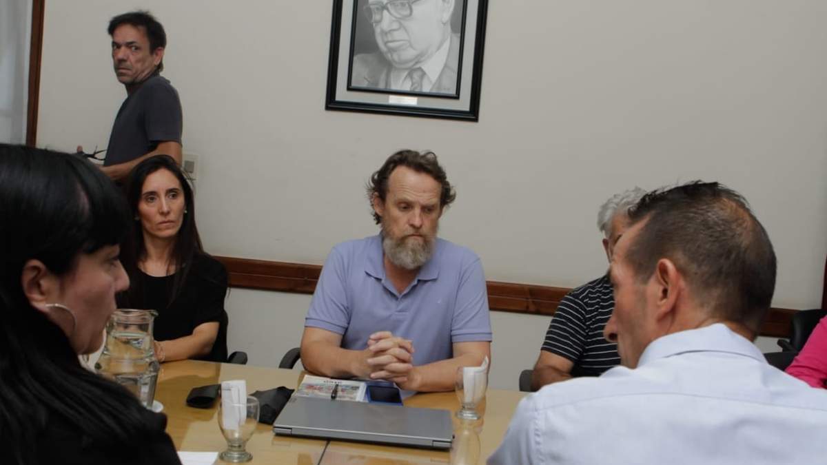 La primer mesa salarial entre ATEN y el gobierno provincial terminó en cuarto intermedio y sin propuesta. Fuente: (Emiliano Ortiz)