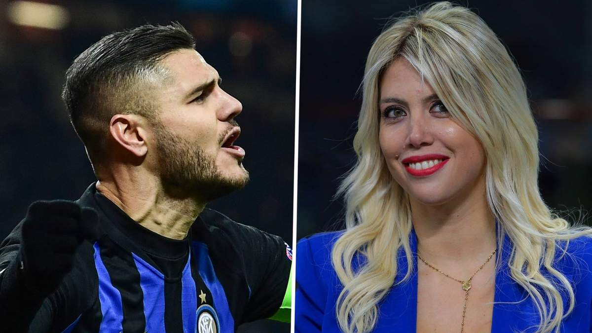 Mauro Icardi y Wanda Nara. Fuente: (Instagram)