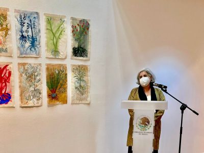 La exposición de la pintora Isabel Leñero “Geografía de las plantas mexicanas” se inaugura en Berlín