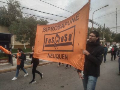 Profesionales de Salud en Plottier pararon y exigieron respuestas del Gobierno provincial