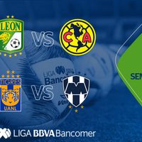 Miércoles y sábado serán las semifinales León-América y Tigres-Monterrey