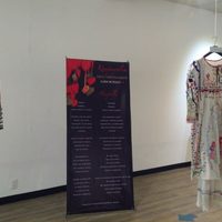 Inauguran exhibición sobre textiles en el Salón de la Plástica Mexicana, obra de Aliria Morales