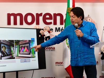 Concesionaria de Mexibús deslinda al gobierno del Edomex de sabotaje a propaganda de Delfina Gómez