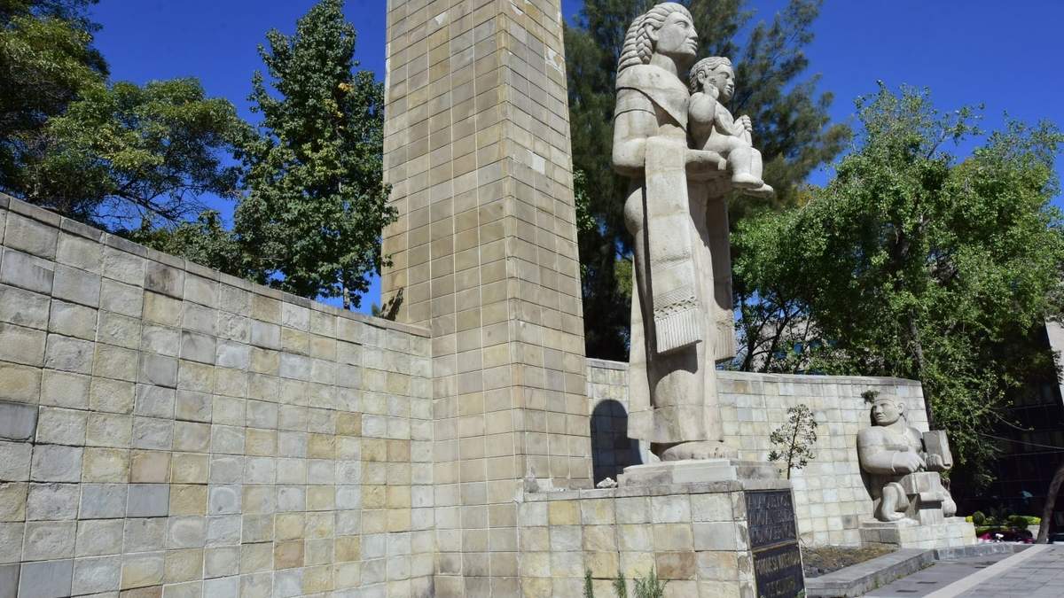 El Monumento a la Madre en la alcaldía Cuauhtémoc