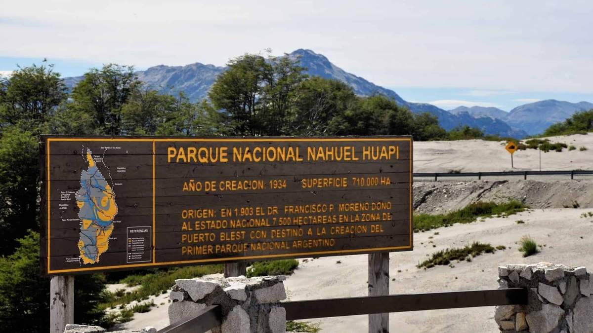 Parque Nacional Nahuel Huapi en Bariloche. Fuente: (Twitter)