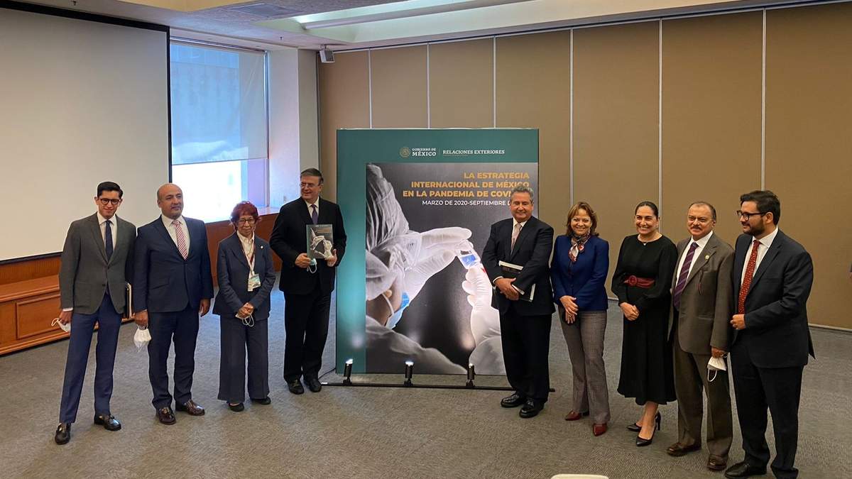Presentación del libro “La estrategia internacional de México en la pandemia de covid-19. Marzo de 2020-Septiembre de 2021”