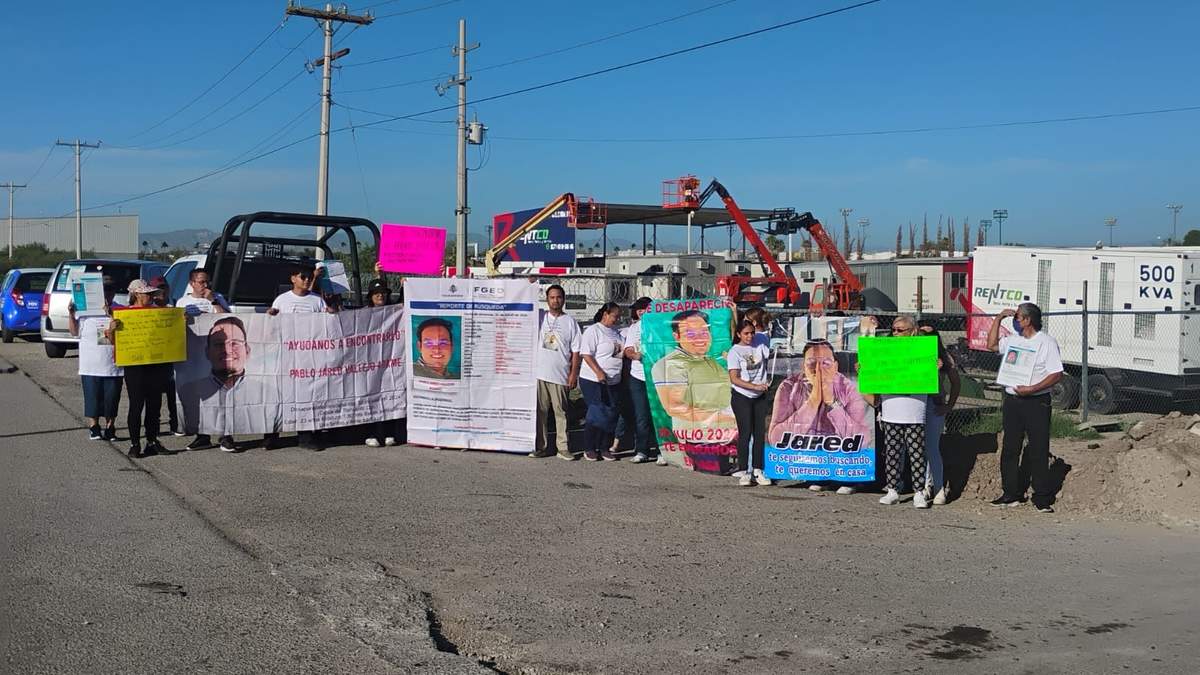 A un año de la desaparición de Pablo Jared, sus familiares se manifiestan para pedir la resolución del caso