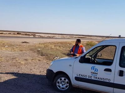 Vialidad Nacional realiza censos de tránsito en tres puntos de las rutas 237 y 234