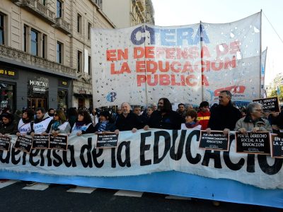 Comenzó el paro nacional docente convocado por CTERA