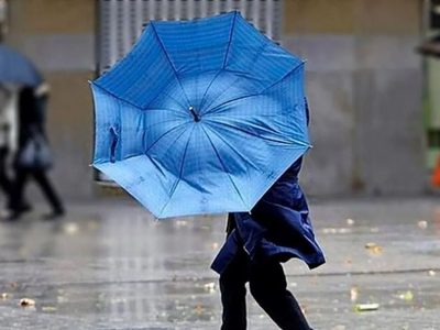 Lluvias y viento, los protagonistas del clima para este jueves
