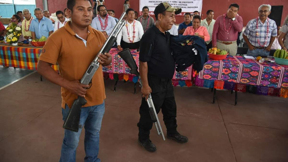 Autodefensas. Tlachinollan Centro de Derechos Humanos de La Montaña
