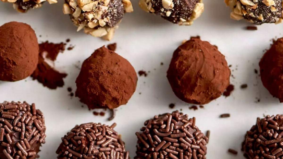Trufas de chocolate. Fuente: (X)
