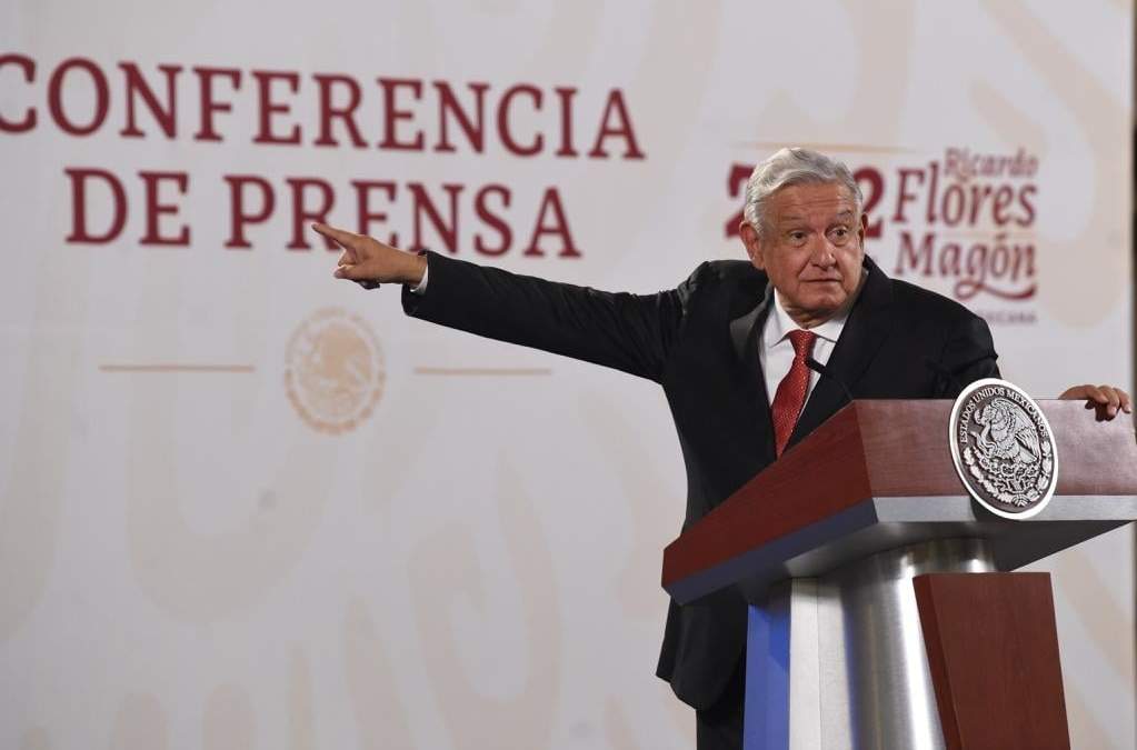 El presidente López Obrador