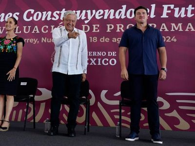 Si a Nuevo León le fue bien con AMLO, con Sheinbaum le irá mejor, dice Samuel García