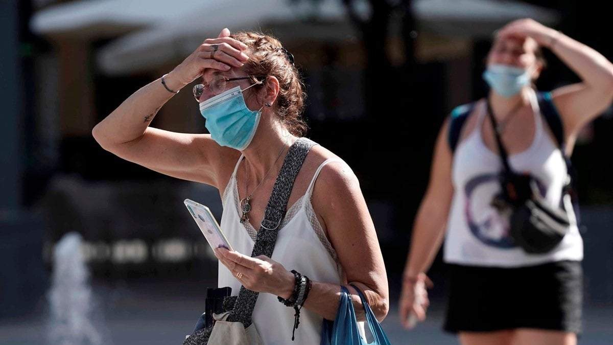 Las altas temperaturas afectaron a todo el país. Fuente: (Twitter)