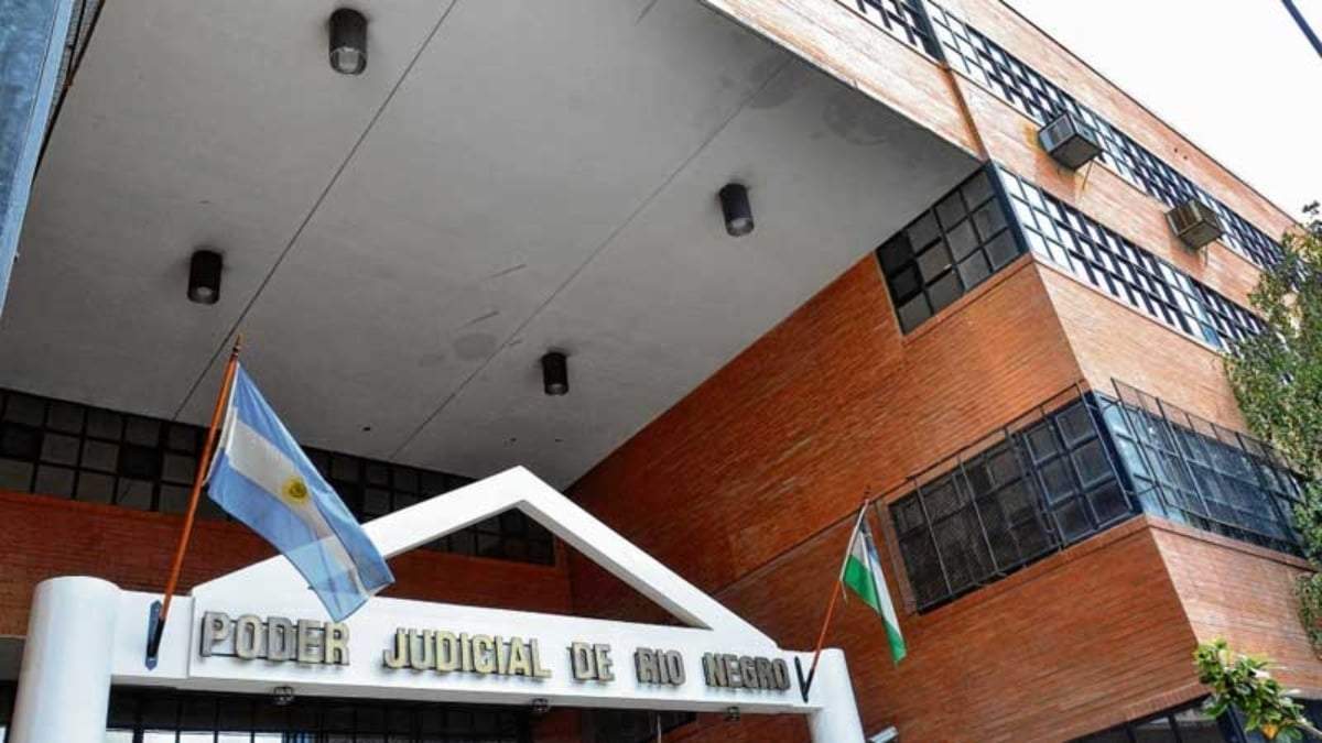 Sede del Poder Judicial de Río Negro. Fuente: (Twitter)