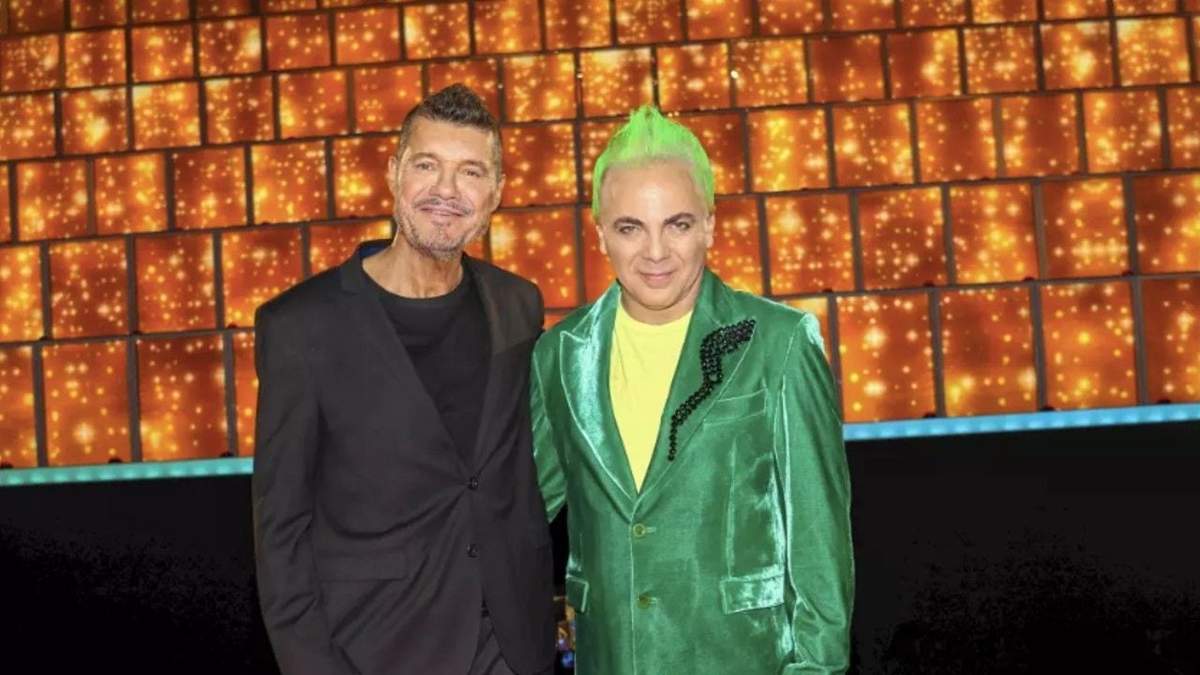 Marcelo Tinelli y Cristian Castro. Fuente: (Instagram)