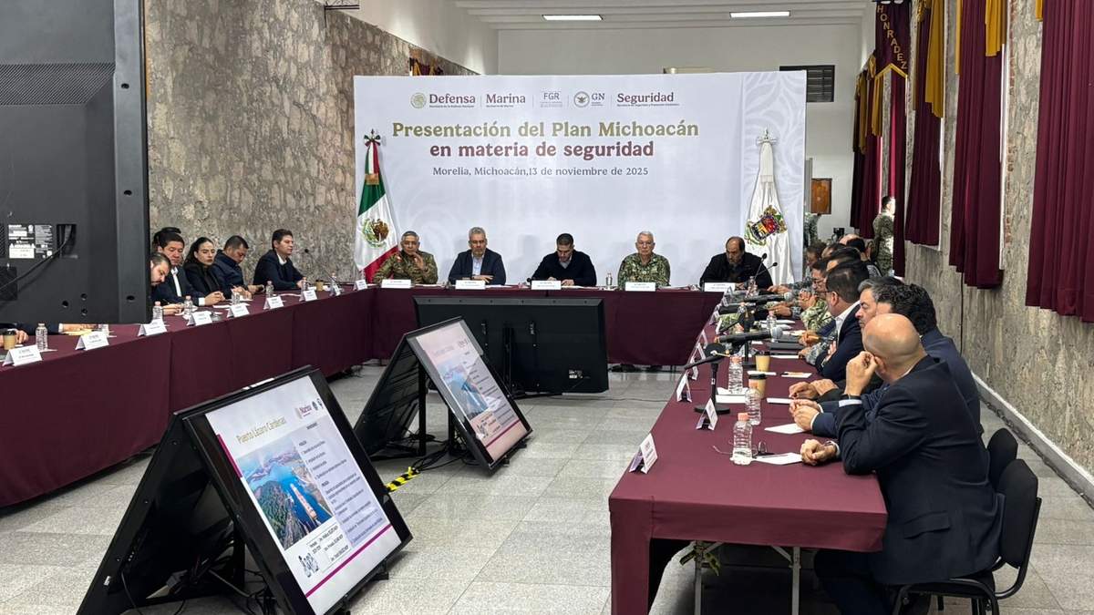 Plan de seguridad en Michoacán