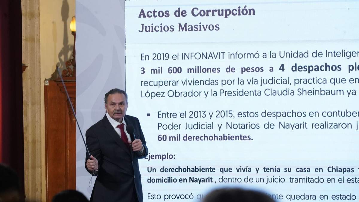 Octavio Romero Oropeza explicó los esquemas de corrupción detectados