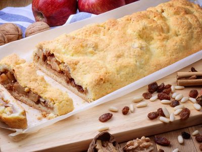 Strudel de manzana, sin amasar y con 3 ingredientes
